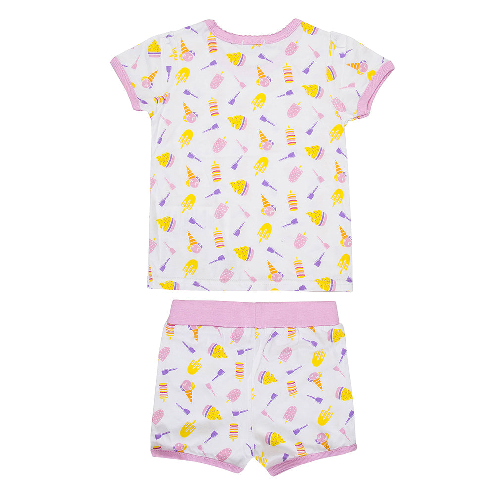 Motherschoice Baby Short Sleeves Tee Shirt & Short - 2 Pcs Sets IT8633