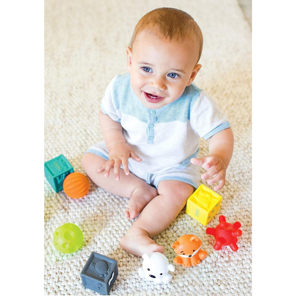 Infantino Baby's 1st Playset Multicolor Age- Newborn & Above
