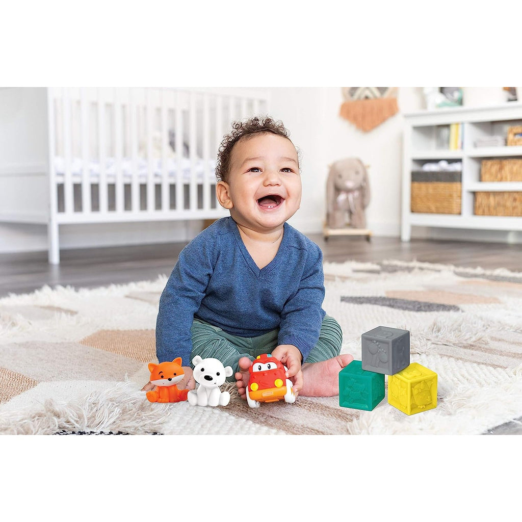 Infantino Baby's 1st Playset Multicolor Age- Newborn & Above