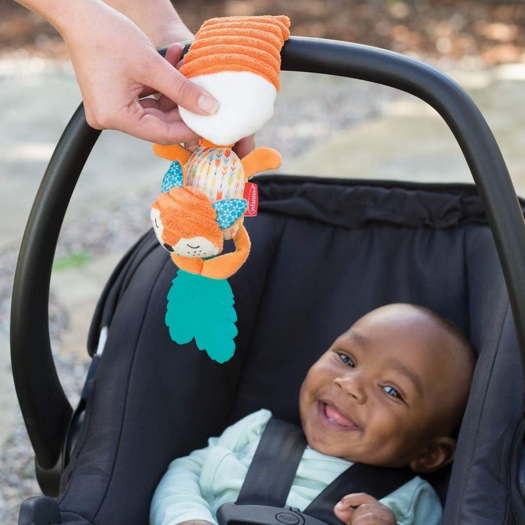 Infantino Go Gaga Jittery Fox Multicolor Age- Newborn & Above
