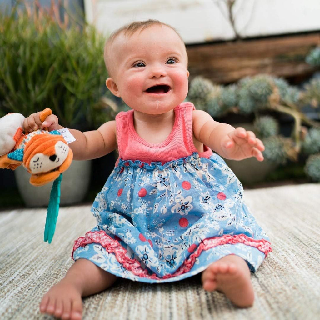 Infantino Go Gaga Jittery Fox Multicolor Age- Newborn & Above