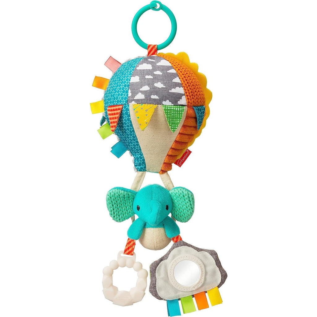 Infantino Go Gaga Playtime Pal - Hot Air Balloon Multicolor Age- Newborn & Above