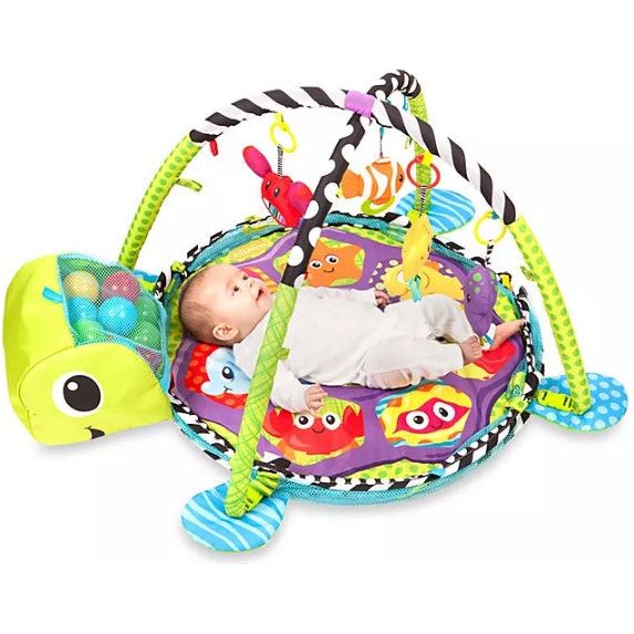 Infantino Grow-With-Me Activity Gym & Ball Pit Multicolor Age- Newborn & Above