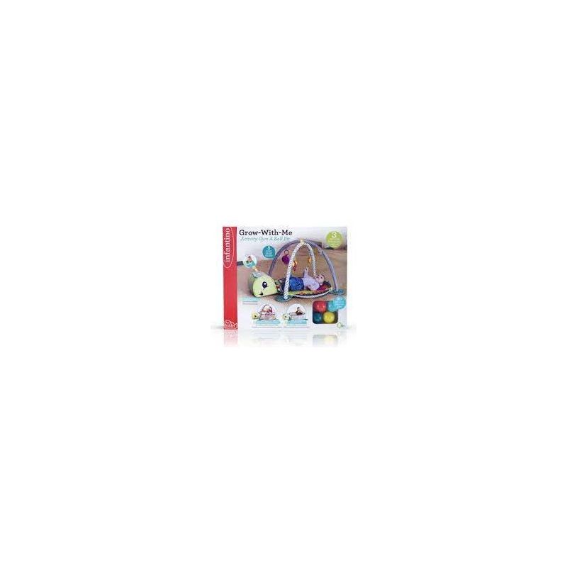 Infantino Grow-With-Me Activity Gym & Ball Pit Multicolor Age- Newborn & Above