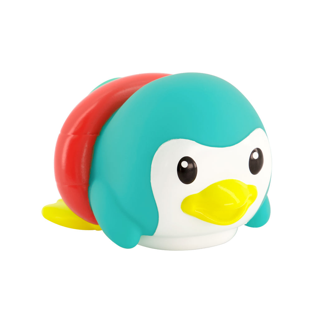 Infantino Penguin Kick & Swim Bath Pal Blue Age- 4 Months & Above
