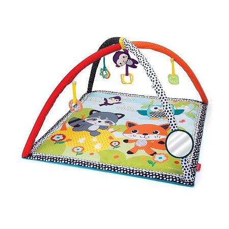 Infantino Safari Activity Gym & Play Mat Multicolor  Age- Newborn & Above