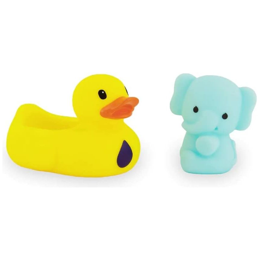 Infantino Safety Temperature Bath Pals (Elephant & Duck) Multicolor Age- Newborn & Above