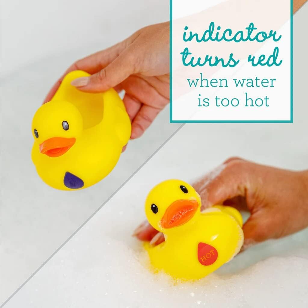 Infantino Safety Temperature Bath Pals (Elephant & Duck) Multicolor Age- Newborn & Above