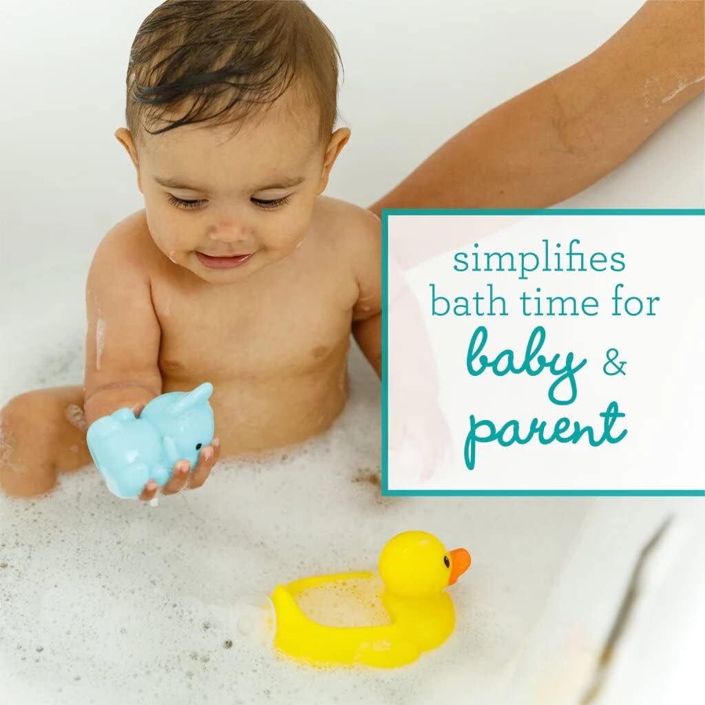 Infantino Safety Temperature Bath Pals (Elephant & Duck) Multicolor Age- Newborn & Above