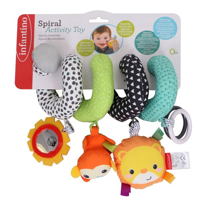 Infantino Spiral Activity Toy 0M Peekaboo