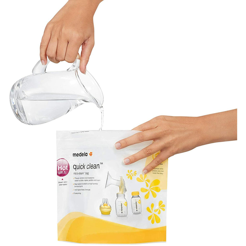 Medela Quick Clean Microwave Bag 5 Pack