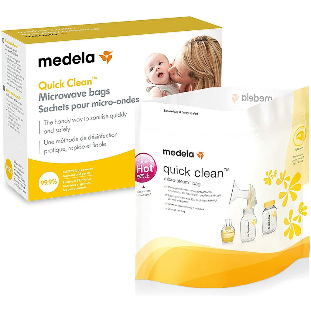 Medela Quick Clean Microwave Bag 5 Pack