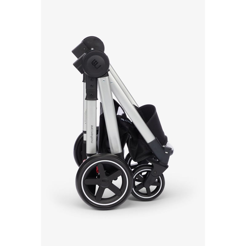 Mothercare Journey 4 Wheel Pushchair Stroller Carseat Carseat Glacier Grey Age Newborn to 3 Years Peekaboo