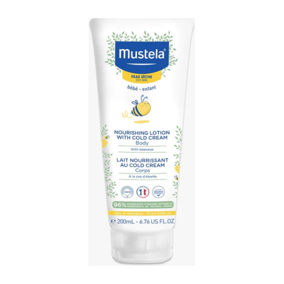 Mustela Baby Nourishing Lotion With Cold Cream 200 ML Age- Newborn & Above