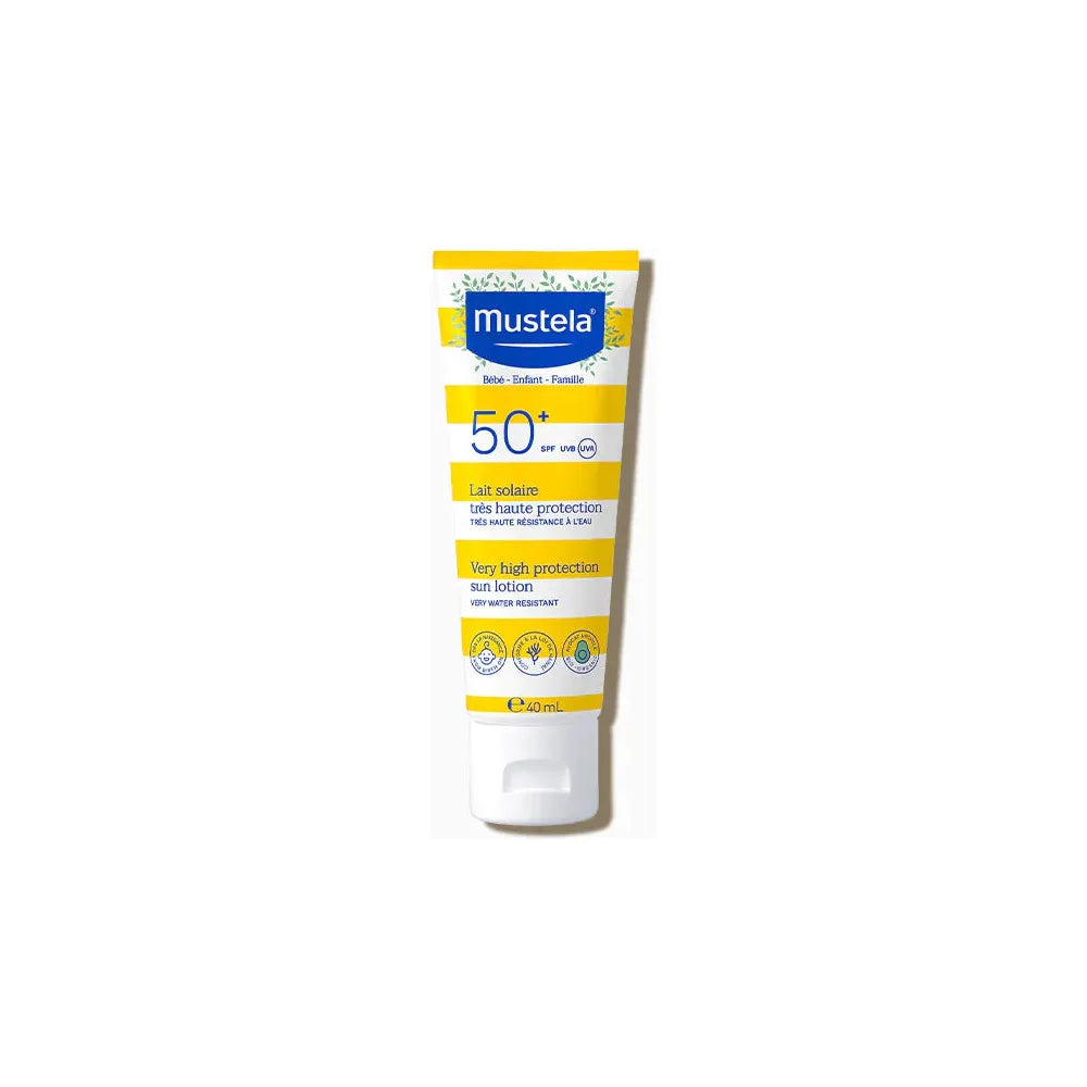 Mustela Very High Protection Sun Lotion SPF 50+ 40Ml Age- Newborn & Above