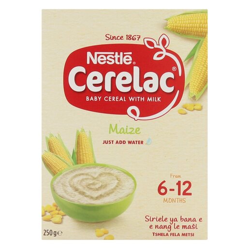 Baby Food To 12 Months Nestlé Cerelac Regular Wheat Baby Cereal