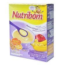 Nutribom Banana And Apple Infant Cereal 350Gm Age- 6 Months & Above
