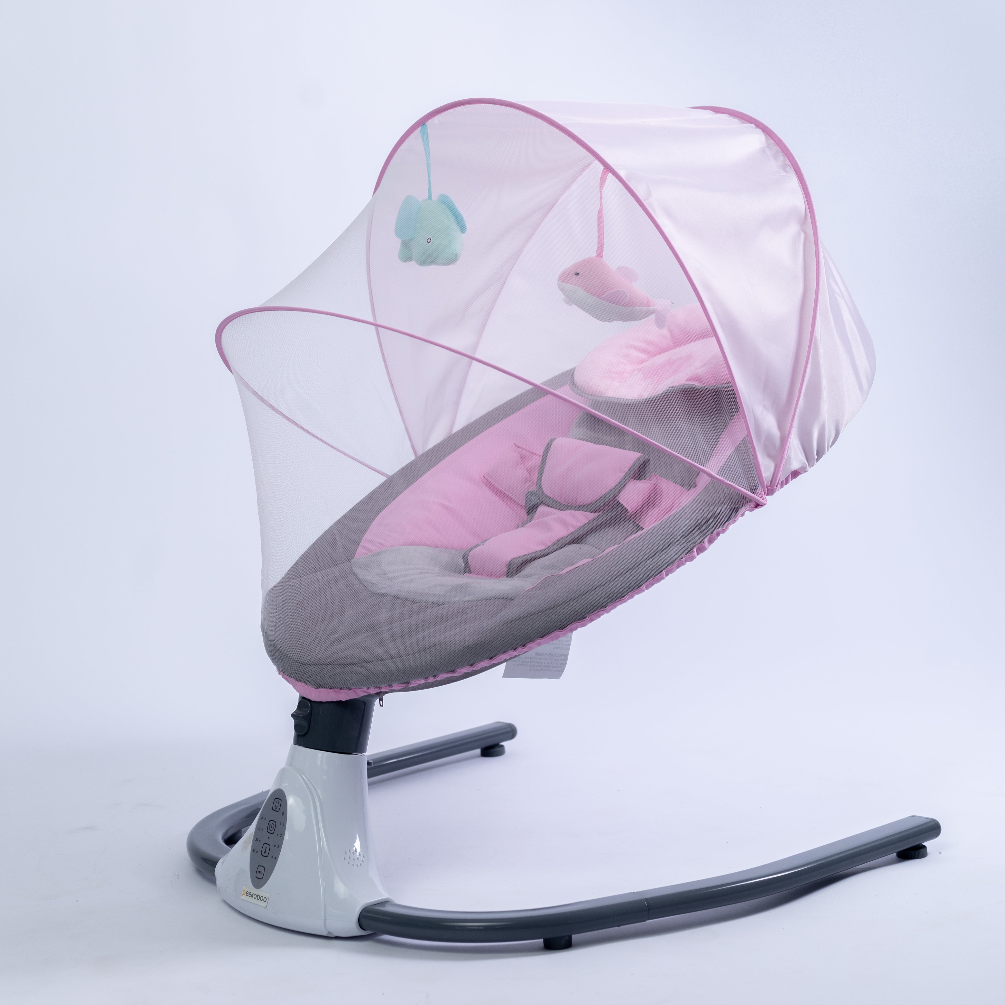 Baby swing pink musical sale