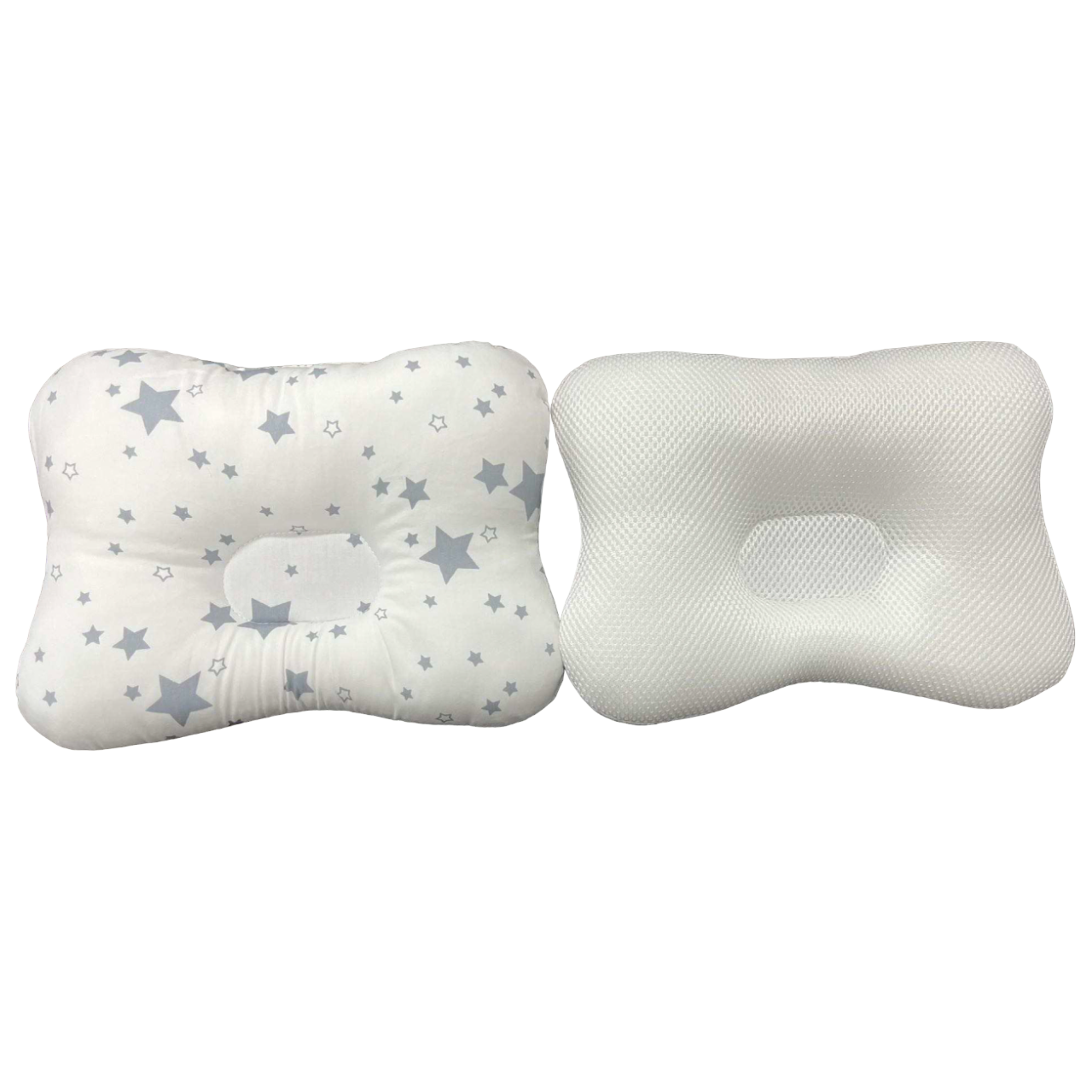 Peekaboo Star Printed Shape Supporter Cushioned Rectangular