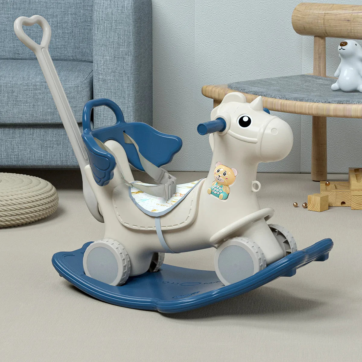 Scooter rocking horse shop