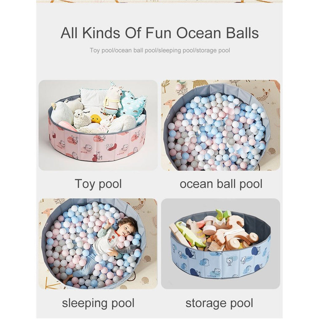 Pibi Cute Round Ball Play Ocean Pool/Pit (80 x 25 cm) Pink Age- 12 Months & Above