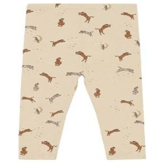 Pibi Infants Cotton Leggings Beige