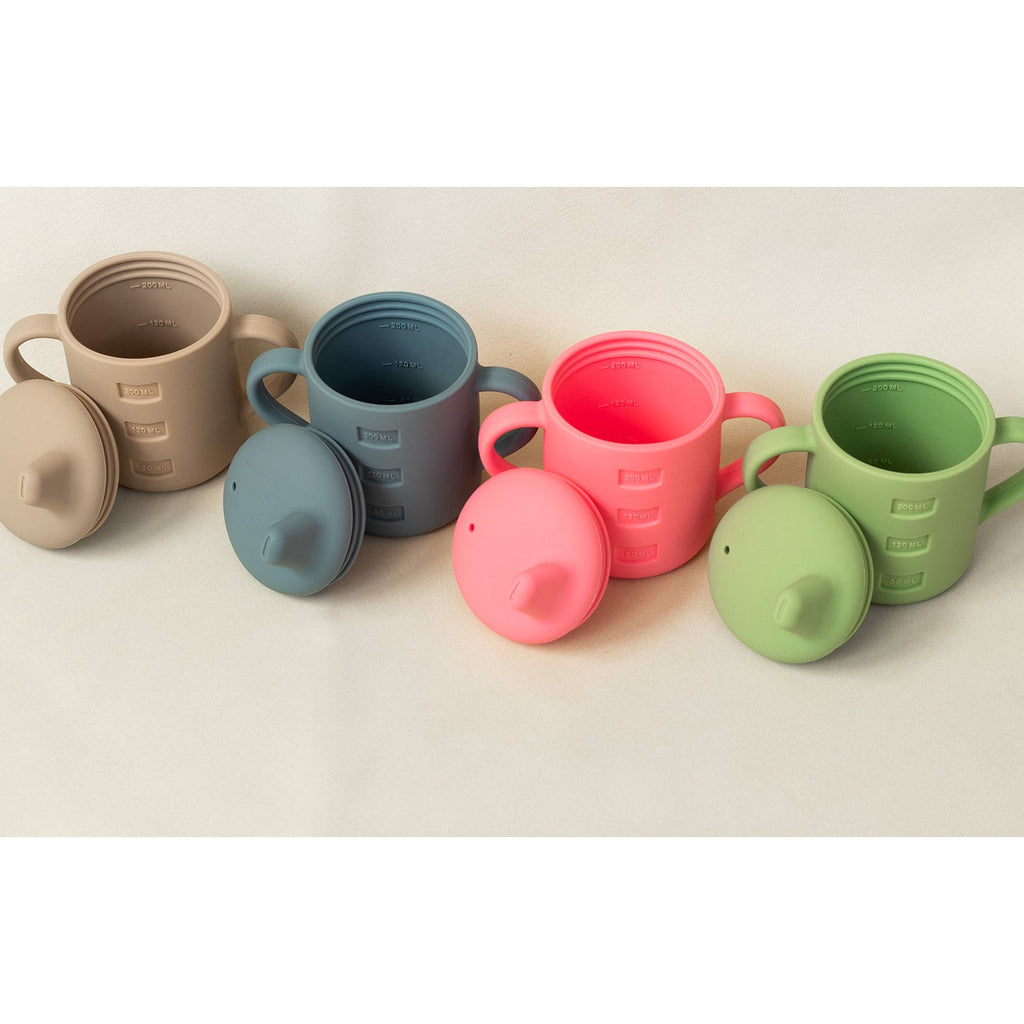 Pibi Kids Complete Feeding Set of 5 Beige Sand Age- 6 Months & Above