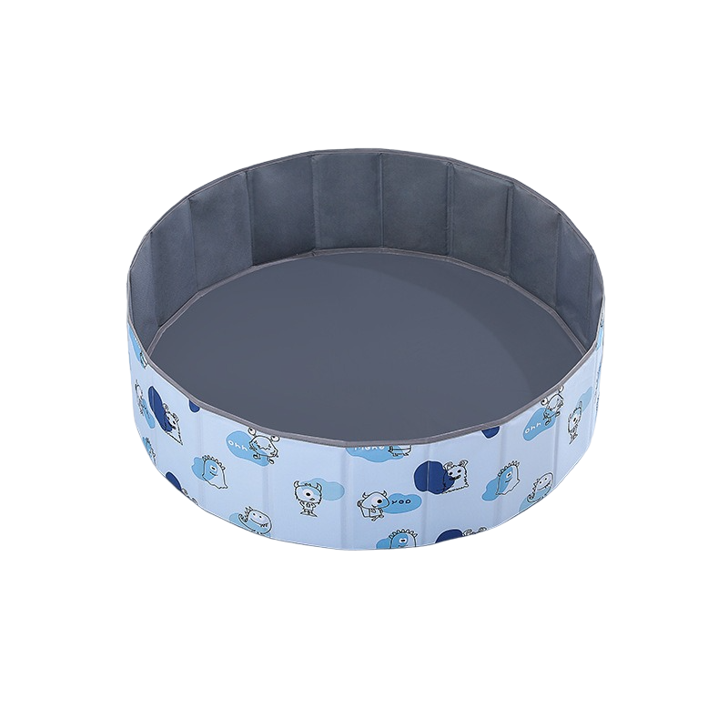 Pibi Round Ball Play Ocean Pool/Pit (80 x 25 cm) Blue Age- 12 Months & Above