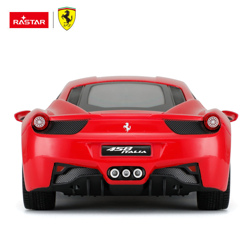 Rastar Ferrari 458 Italia R C 1 18 Remote Control Car Red Age 4 Years Above Peekaboo