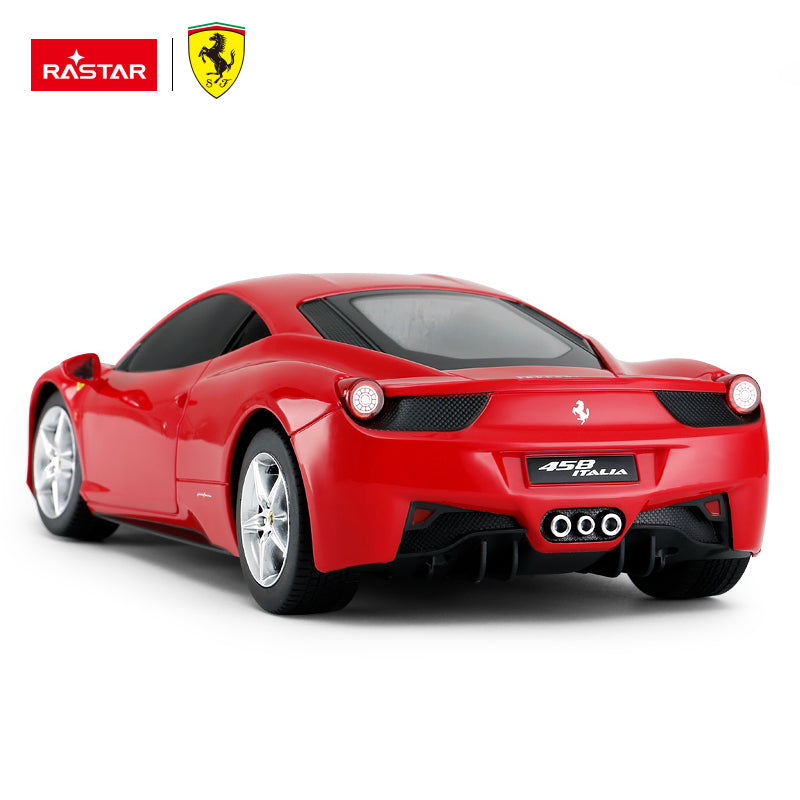20-60代からのファッション通販  Rastar Ferrari Red Car Control Remote 1:18 R/C Italia 458 ホビーラジコン