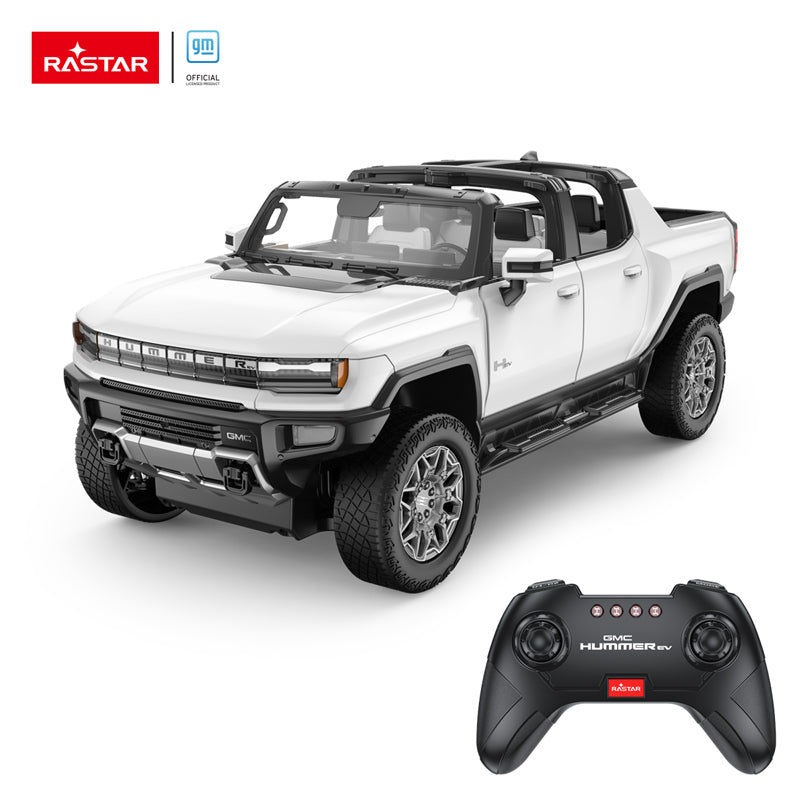 Rastar Hummer EV R C 1 16 Remote Control Car White Age 4 Years Above Peekaboo