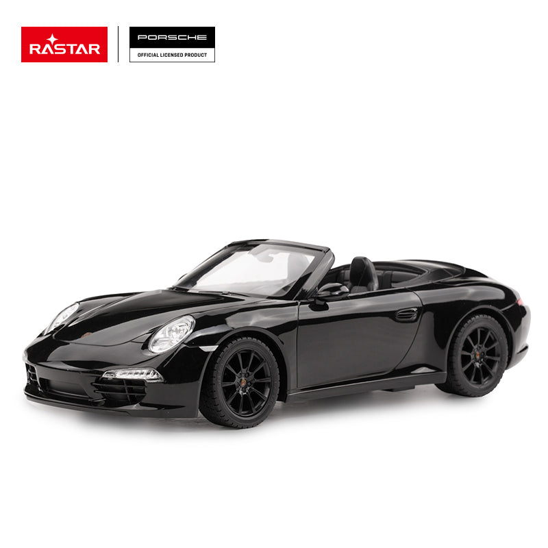 Rastar Porsche 911 Carrera S R/C 1:12 Remote Control Car Black Age- 4 Years & Above