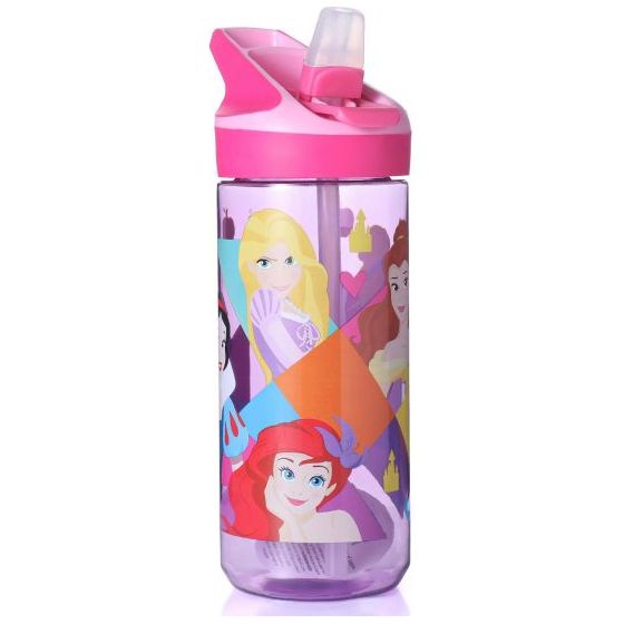 Stor Small Tritan Premium Bottle 480 Ml Disney Princess Bright&Bold(51296) Age- 5 Years & Above
