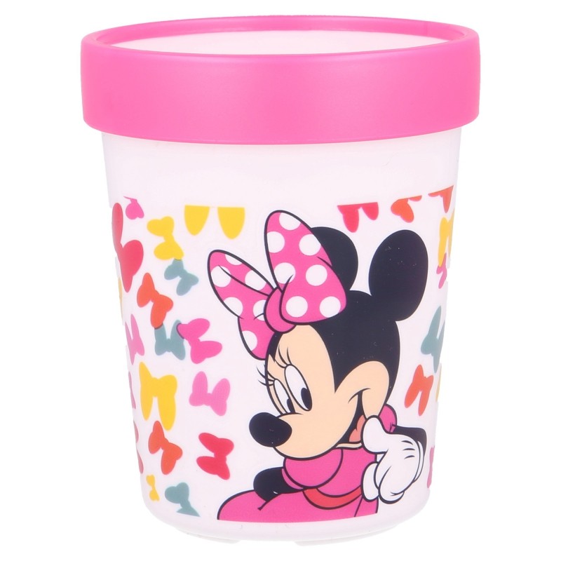 Stor So Edgy Bows Non Slip Bicolor Premium Tumbler 260 Ml (51195) 670 Ml Kids Water Bottle with Shoulder Strap Age-5 Years & Above