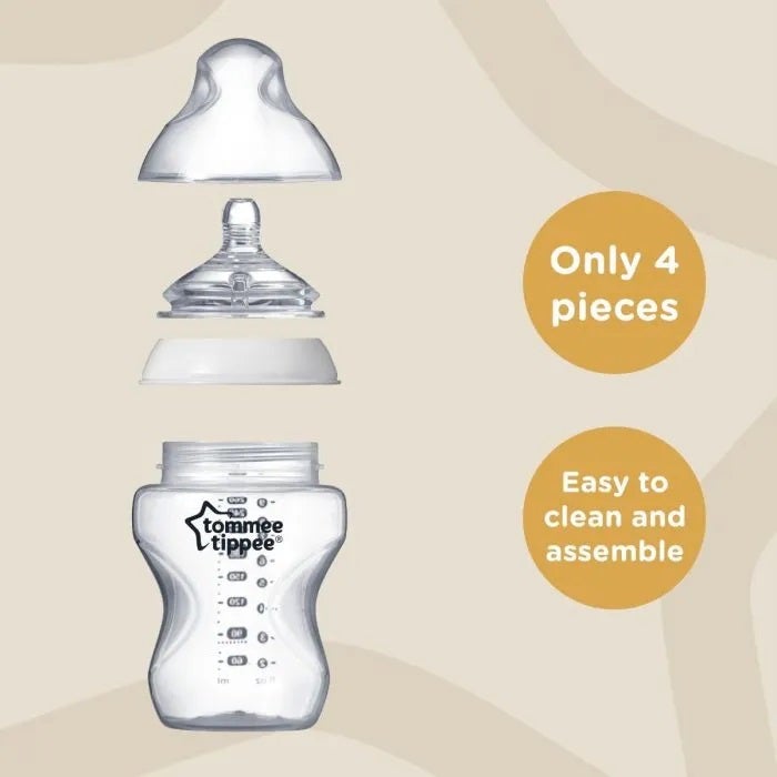 Tommee Tippee Baby Feeding Bottle 340ml 3m+