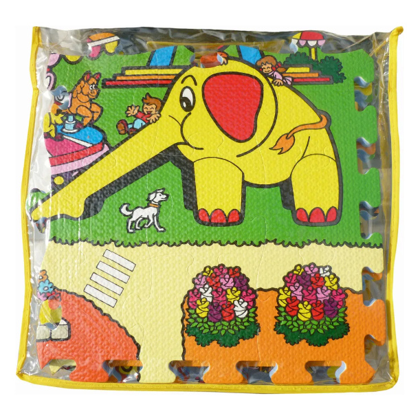 Tapis Toys Land Puzzles 92X92X14 (Tm-008-9) Age- 9 Months & Above