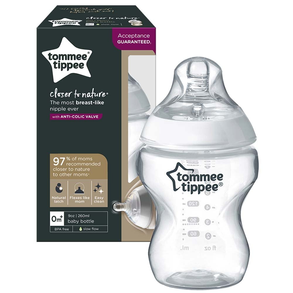 Tommee Tippee Feeding Bottle 260ml 0m+