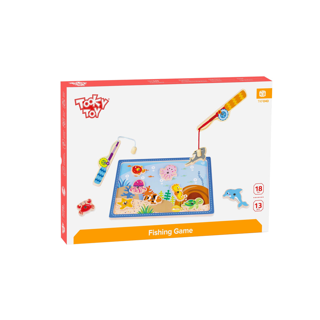 Tooky Toy Fishing Game Multicolor Age: 18 Months & Above
