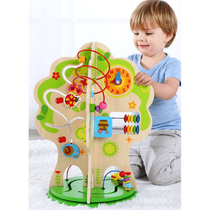 Tooky Toy Rotating Activity Tree  Multicolor Age- 3 Years & Above