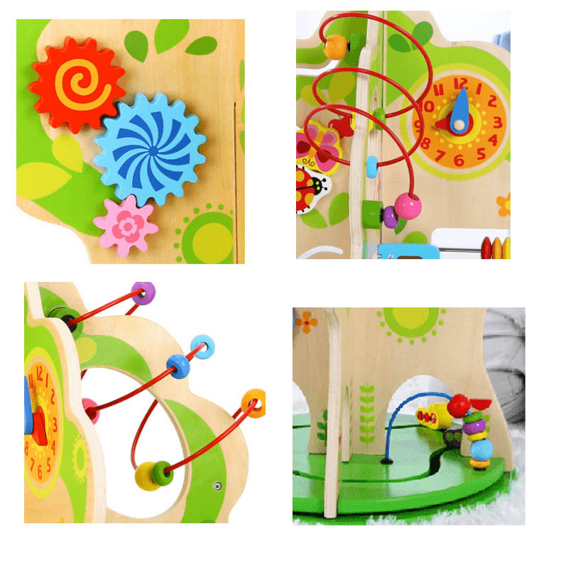 Tooky Toy Rotating Activity Tree  Multicolor Age- 3 Years & Above