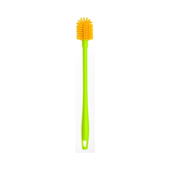  Wee Baby  Baby Bottle Cleaning Brush Green Orange Age- Newborn to 6 Months
