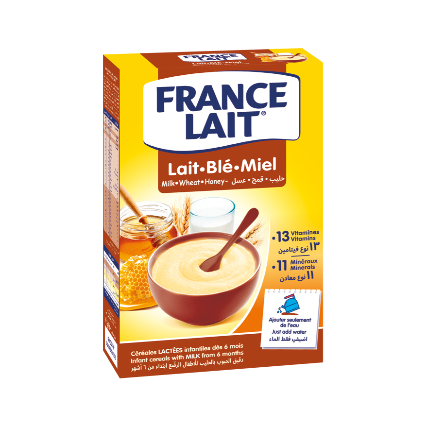 Lait France Lait-Ble-Miel Pqt 250Gm
