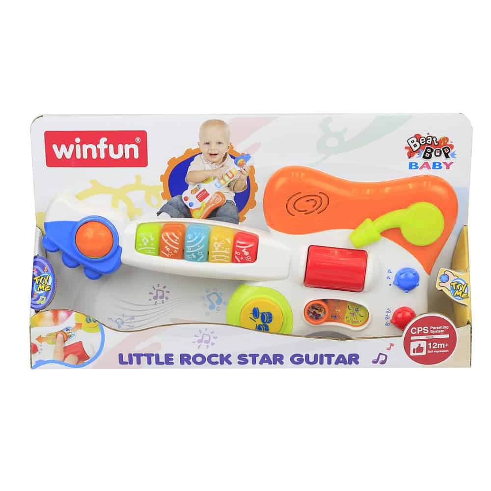 Winfun Little Rock Star Guitar(002000) Age- 12 Months & Above