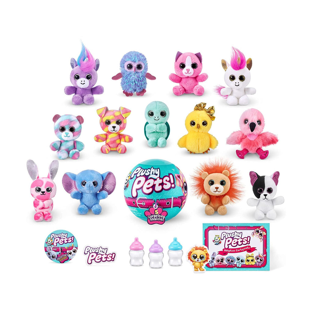 5 surprise pink mystery capsule collectible toy by zuru cheap