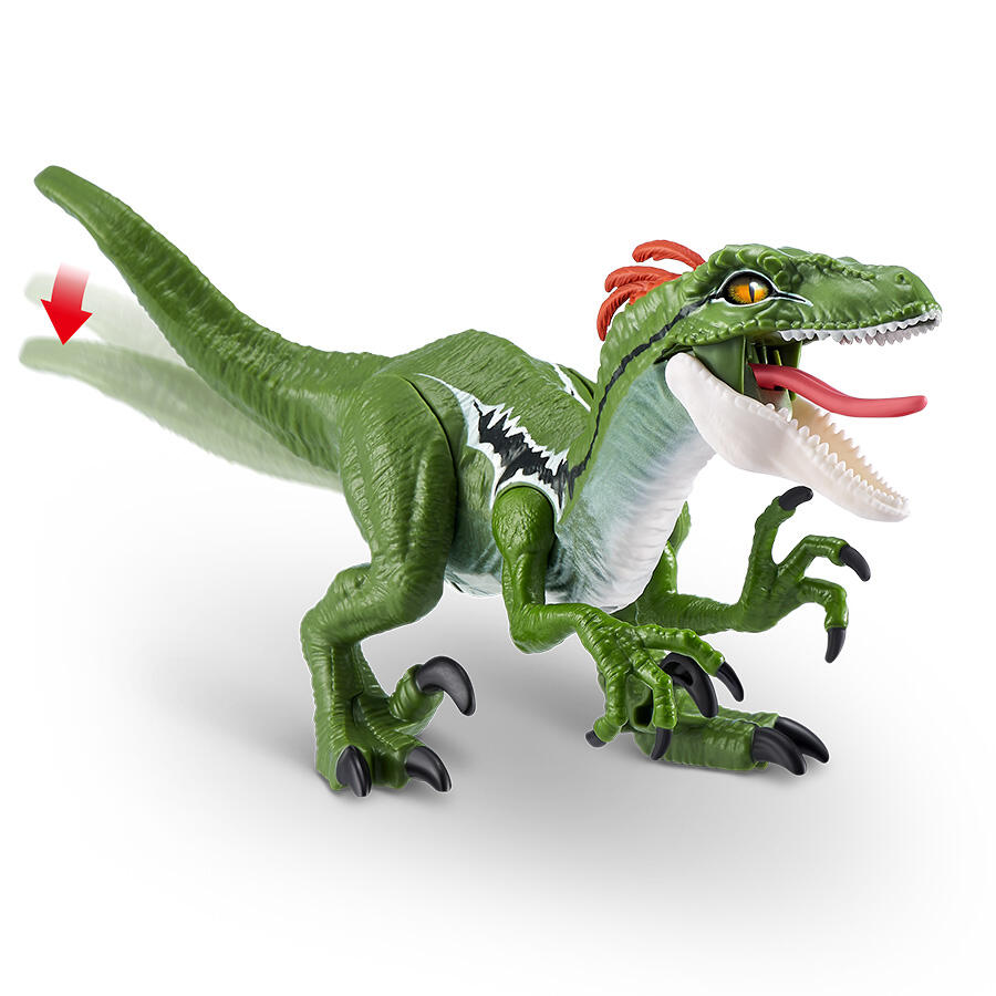 Zuru Dino Action Series 1 Raptor Dinosaur Toy Green Age- 3 Years & Above