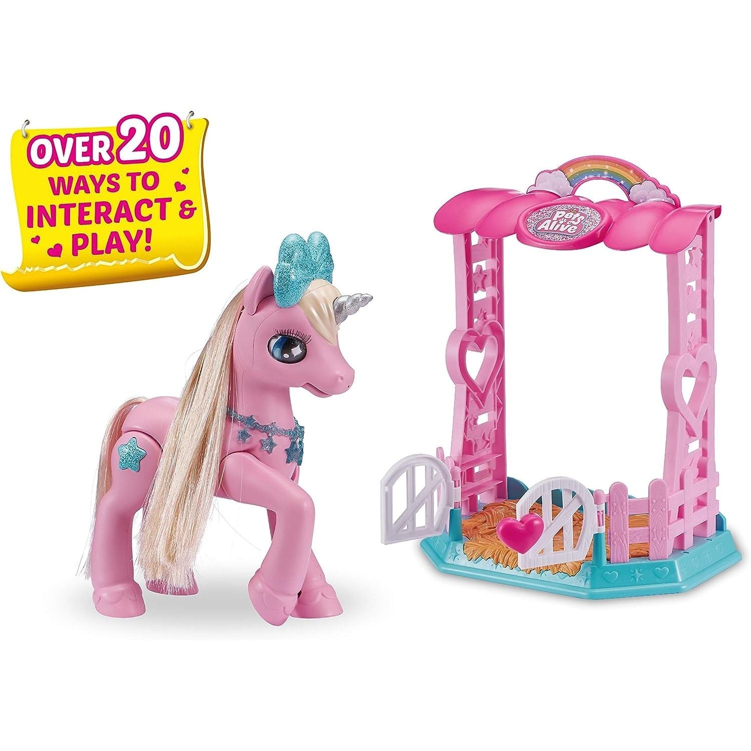 Zuru Pets Alive Robotic Series 1 Unicorn 9502 Multicolor Age 3 Years Above Peekaboo