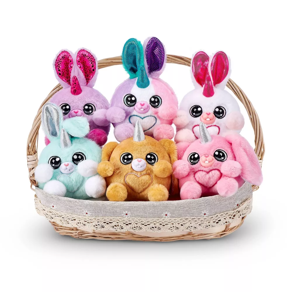 Zuru Rainbocorn Bunnycorn Surprise Series 1 Collectible Plush Toys 9260 Multicolor Age 4 Years Above Peekaboo