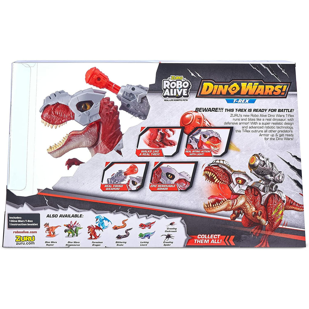 Zuru Robo Alive Dino Wars T-Rex Toy Multicolor Age-3 Years & Above