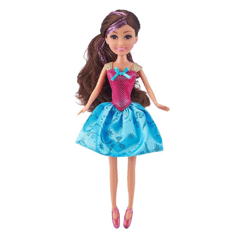 Zuru Sparkly Girls Princess Doll in Cone Multicolor Age-3 Years & Above