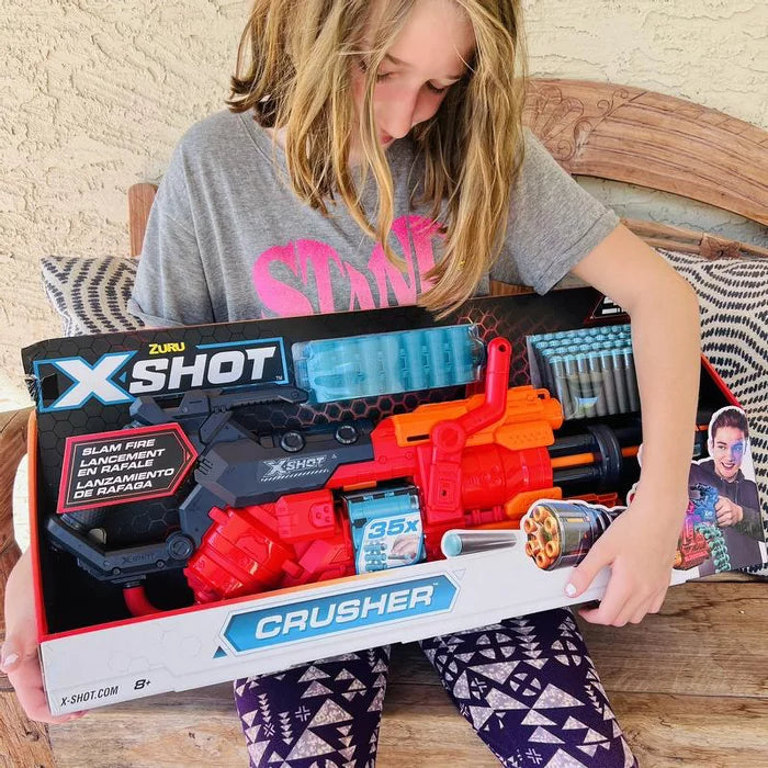 Zuru X-Shot EXCEL Crusher Blaster Multicolor Age- 4 Years & Above